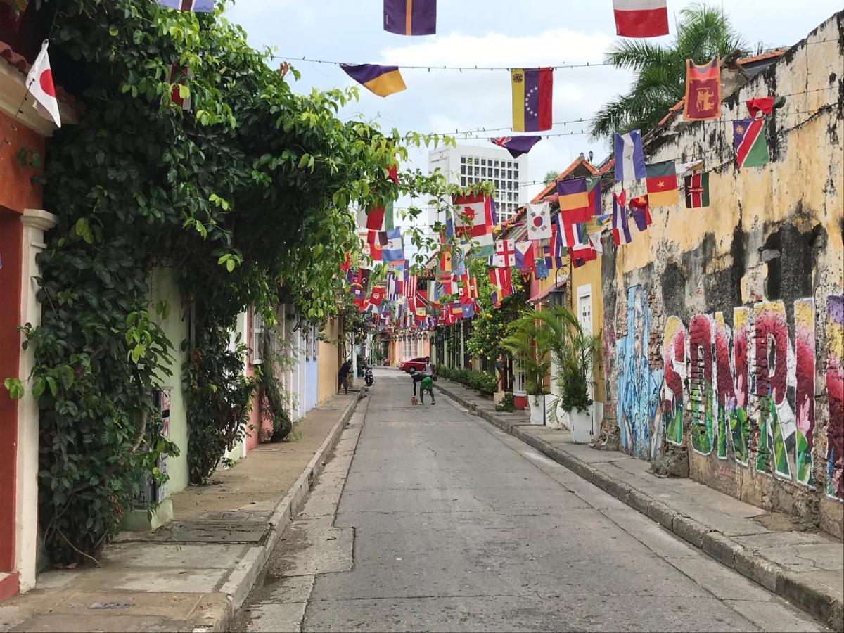 Casa Mama Waldy Hostel Cartagena ภายนอก รูปภาพ