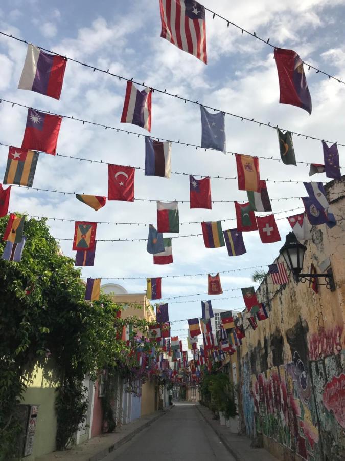 Casa Mama Waldy Hostel Cartagena ภายนอก รูปภาพ